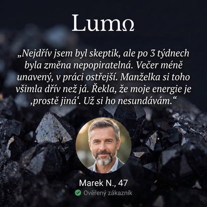Hematitový náramek Lumo – recenze zákazníka