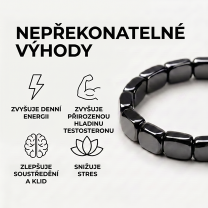 Hematitový náramek Lumo – nepřekonatelné výhody